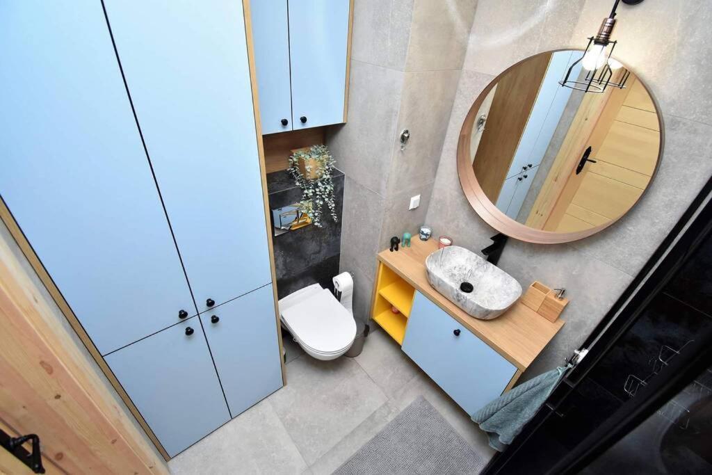 Apartament Blue Bastion Walowa 23C Z Klimatyzacja I Miejscem Parkingowym W Podziemnym Parkingu กดัญสก์ ภายนอก รูปภาพ