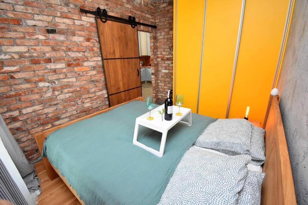 Apartament Blue Bastion Walowa 23C Z Klimatyzacja I Miejscem Parkingowym W Podziemnym Parkingu กดัญสก์ ภายนอก รูปภาพ